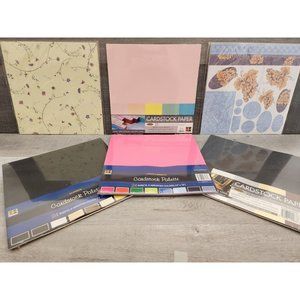 LOT Paper Reflections Cardstock Paper Scrapbooking Cards Stack 6 Pds NEW #45